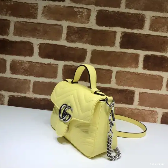 Hyperpeter bag top Marmont GUCCI GG handle mini 0627